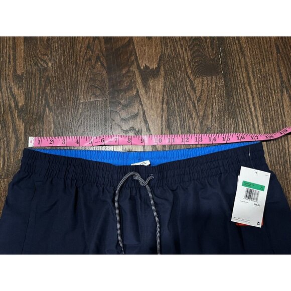 NWT Nike Swim Men's JDI Swoosh 9" Midnight Navy Volley Shorts Size XL $58 - Picture 5 of 10